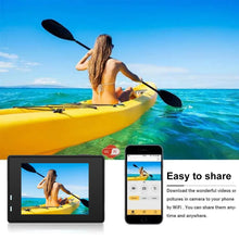 Load image into Gallery viewer, 4K Action Camera A1 Ultra HD WiFi 12MP 2" LCD 30M Waterproof 170D Remote Control Helmet Bicycle Video Camera Outdoor Sport Cam
