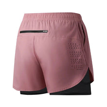 Load image into Gallery viewer, Men’s 2-in-1 Running Shorts – Quick-Dry Double Layer Gym Shorts for Training, Workout & Bodybuilding (Black)