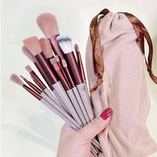 Load image into Gallery viewer, Soft Fluffy Professional Makeup Brush Set - 13-16pcs for Foundation, Eyeshadow, and More