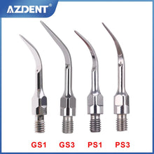 Load image into Gallery viewer, AZDENT 1pc Dental Scaler Tip Scaling Periodontics Endodontics GS1 GS3 PS1 PS3 Tips Fit for SIRONA Ultrasonic Scalers Handpiece