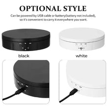 将图片加载到图库查看器,Motorised Rotating Mirror Display Stand,360 Degree Turntable, Jewellery Holder,USB Power Supply, Rotating Shooting, Three Speeds