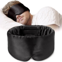 Load image into Gallery viewer, 100% Mulberry Silk Sleeping Mask β Soft Eyepatch for Travel & Sleep
