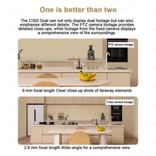 将图片加载到图库查看器,XIAOMI Smart Camera C300 Dual Camera Version,360° 3MP WiFi 6,Home Security Baby Monitor,Pet Camera,Chinese Version With Adapter