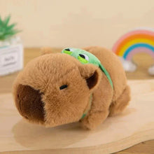 Load image into Gallery viewer, Kawaii Capybara Plush Slap Snap Wristband β Funny Kids Toy Bracelet