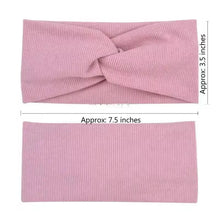 Load image into Gallery viewer, Large Baby Headband for Girls Soft Twisted Knotted Hair Turban