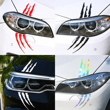 将图片加载到图库查看器,Car Stickers Ghost Claw Car Hood Vinyl Sticker Creative Modification Reflective Stickers Devil Paw Scratches Car Decoration