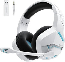 Load image into Gallery viewer, BINNUNE BW01 Wireless Gaming Headset with Mic for PC PS4 PS5 2.4G Bluetooth USB Gamer Headphones with Mic for Laptop Computer