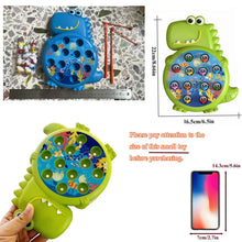 Load image into Gallery viewer, Dinosaur Magnetic Fishing Toys - Montessori Educational Game for Kids | Fun & Safe Play Rod Gift