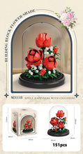 将图片加载到图库查看器,Eternal Flower Bouquet Bonsai Potted Plant Micro Building Blocks Model Home Decoration Puzzle Toys Kids Birthday Christmas Gifts