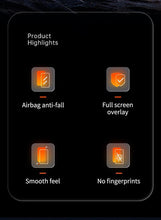 Load image into Gallery viewer, 80D Full Protective Glass For iphone 6 7 8 Plus X Xr Xs Max SE Tempered Screen Protector iPhone 11 12 13 Pro Max Mini Glass Film Screen Protector with Full-Coverage, Easy Installation Frame