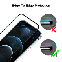 将图片加载到图库查看器,4Pcs Full Cover Screen Protector For iPhone 14 11 12 13 Pro Max Protective Glass For iPhone X XR XS Max 6 7 8 Plus Tempered Film Screen Protector Tempered Glass Compatible With iPhone