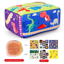 Load image into Gallery viewer, Montessori Magic Tissue Box Sensory Busy Board Toy
