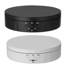将图片加载到图库查看器,Motorised Rotating Mirror Display Stand,360 Degree Turntable, Jewellery Holder,USB Power Supply, Rotating Shooting, Three Speeds