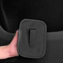 将图片加载到图库查看器,Car Door Cup Holder PU Leather Automotive Black Drink Rack Storage Bin Auto Back Seat Cup Holder Organizer For Car Accessories
