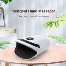 Load image into Gallery viewer, Wireless Electric Hand Massager Air Compression Hot Compress Palm Acupoint Massager Finger Arthritis Numbness Muscle Relaxation