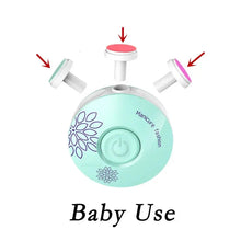 Load image into Gallery viewer, Baby Electric Nail Trimmer – Safe Nail Polisher & Manicure Set for Newborns