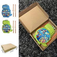 Load image into Gallery viewer, Dinosaur Magnetic Fishing Toys - Montessori Educational Game for Kids | Fun & Safe Play Rod Gift