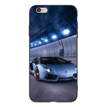 Load image into Gallery viewer, Cute Cover Soft Silicone Print Cars Print Phone Case For Iphone 5s 5 S Se 2016 4.0" Case Phone Cover On Iphone 6s 6 S Plus Funda Bumper Black Case Sport Race Car