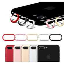 将图片加载到图库查看器,2 In 1 Metal Camera Lens Protector For Iphone 7 8 Plus X Lens Protective Circle Ring Cover With Tempered Glass For Iphone X Scratch Resistant Hd Tempered Glass Camera Screen Protector