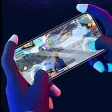 将图片加载到图库查看器,Game Playing Glove Highly Sensitive Gaming Finger Sleeves Anti-Sweat Breathable Keep Warm Compatible for E-Sports 1 Pair
