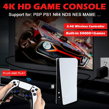 Load image into Gallery viewer, GB5 Video Game Console 256GB/128GB/64G 50000 + Retro Games HD TV Game Box 5 Two Gamepads For PS1/PPSPP/MAME Arcade Gaming Stick