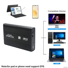Load image into Gallery viewer, USB to SATA IDE HDD SSD 2.5/3.5 inch Adapter Hard Drive Enclosure USB3.0 Case HD External Solid State Hard Disk Box Adapter