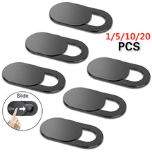 Load image into Gallery viewer, Webcam Cover Shutter Magnet Slider Plastic Camera Cover for iPad Tablet Web Laptop Pc Camera Mobile Phone Lenses Privacy Sticker