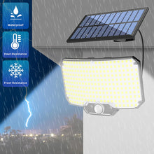 Load image into Gallery viewer, 234/318/348 LED Solar Motion Sensor Light – Super Bright Outdoor Floodlight with 3 Modes, IP65 Waterproof, Remote Control & Wide-Angle Illumination