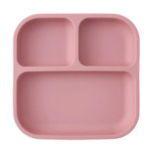 Load image into Gallery viewer, Color Kids Silicone Divided Suction Plate BPA-Free Toddler Dish