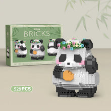 Load image into Gallery viewer, Creative DIY Assemable Animal Cute MINI Chinese Style Animal Panda Building Block Educational Boy Toys For Children Model Bricks