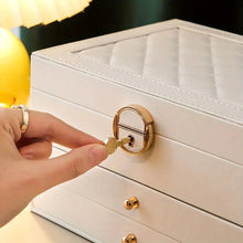 Load image into Gallery viewer, Jewelry Storage Box – Necklace & Earrings Organizer for Gifts