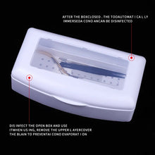 Load image into Gallery viewer, Manicure Sterilization Box for Nail Prosthetic Sterilizer Tools Disinfection Tray Instruments Storage Nails Material Sterilizing