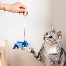Load image into Gallery viewer, Interactive Bird Toy for Cats – Realistic Sounding Catnip Teaser Toy for Indoor Play & Exercise
