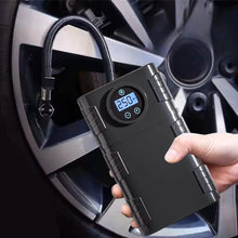 Load image into Gallery viewer, Portable 120 PSI Cordless Air Compressor – Tire Inflator for Car, Bike & Motorcycle