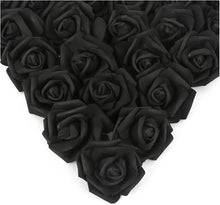 Load image into Gallery viewer, 10/20/50Pcs Artificial Foam Rose Flowers PE Fake Flower for Home Room Dceor Wedding Party Halloween Thanksgiving Christmas Decor
