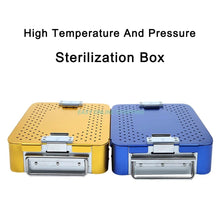 Load image into Gallery viewer, 1Pcs Aluminum alloy surgical instrument sterilizing box for cosmetic instruments and tools medical sterilizing box