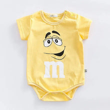 Load image into Gallery viewer, Soft Cotton Baby Romper (3–24M) – Cute Summer Short Sleeve Jumpsuit for Boys & Girls