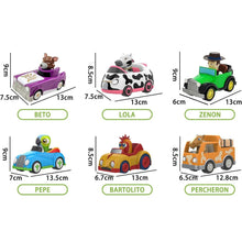 Load image into Gallery viewer, La Granja De Zenon Bartolito Pull Back Car Toy for Kids 1-3 Years