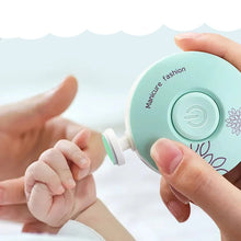 Load image into Gallery viewer, Baby Electric Nail Trimmer – Safe Nail Polisher & Manicure Set for Newborns