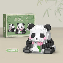 Load image into Gallery viewer, Creative DIY Assemable Animal Cute MINI Chinese Style Animal Panda Building Block Educational Boy Toys For Children Model Bricks