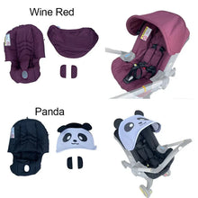 将图片加载到图库查看器,COLU KID® Stroller Accessories – Seat Cushion, Sunshade & Change Kit
