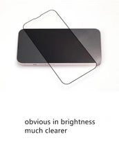 Load image into Gallery viewer, Cover dustproof and electrostatic Full Glass the For iPhone 11 13 14 Pro Screen Protector iPhone 7 8 6 Plus X XR XS MAX 12 mini Display Tempered Glass Protection Compatible, Case Friendly Screen Protector