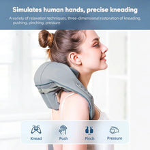 Load image into Gallery viewer, Foreverlily 26W Neck & Shoulder Massager Wireless Back Kneading Shawl