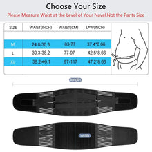 Load image into Gallery viewer, Lower Back Brace with 6 Stays – Orthopedic Lumbar Support Belt for Pain Relief, Sciatica & Gym Use | Breathable Anti-Slip Waist Support