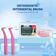 Load image into Gallery viewer, Kingubznis 20pcs Interdental Brush For Dental Orthodontics Clean Between Teeth Cleaning Tools Soft Mini Brush With Dust Cover