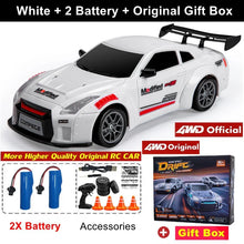 Load image into Gallery viewer, 4WD Remote Control Drift Car - 1:24 Scale High-Speed Racing Car, 2.4G Radio, 20KM/H Mini RC Car for Boys & Teens