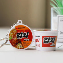 Load image into Gallery viewer, Simulation Instant Noodles Keychain On The Phone Mini Snacks Pendant Bag Pendant Christmas Gifts For The New Year