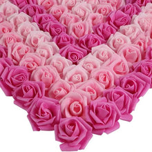 Load image into Gallery viewer, 10/20/50Pcs Artificial Foam Rose Flowers PE Fake Flower for Home Room Dceor Wedding Party Halloween Thanksgiving Christmas Decor