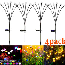 Load image into Gallery viewer, 12Pack Solar LED Starburst Firefly Lights β IP66 Waterproof Garden & Lawn Decoration