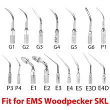 Load image into Gallery viewer, Dental Ultrasonic Scaler Tip Scaling Periodontics Endodontics Endo Perio Scaling Tips for EMS WOODPECKER DTE SATELEC